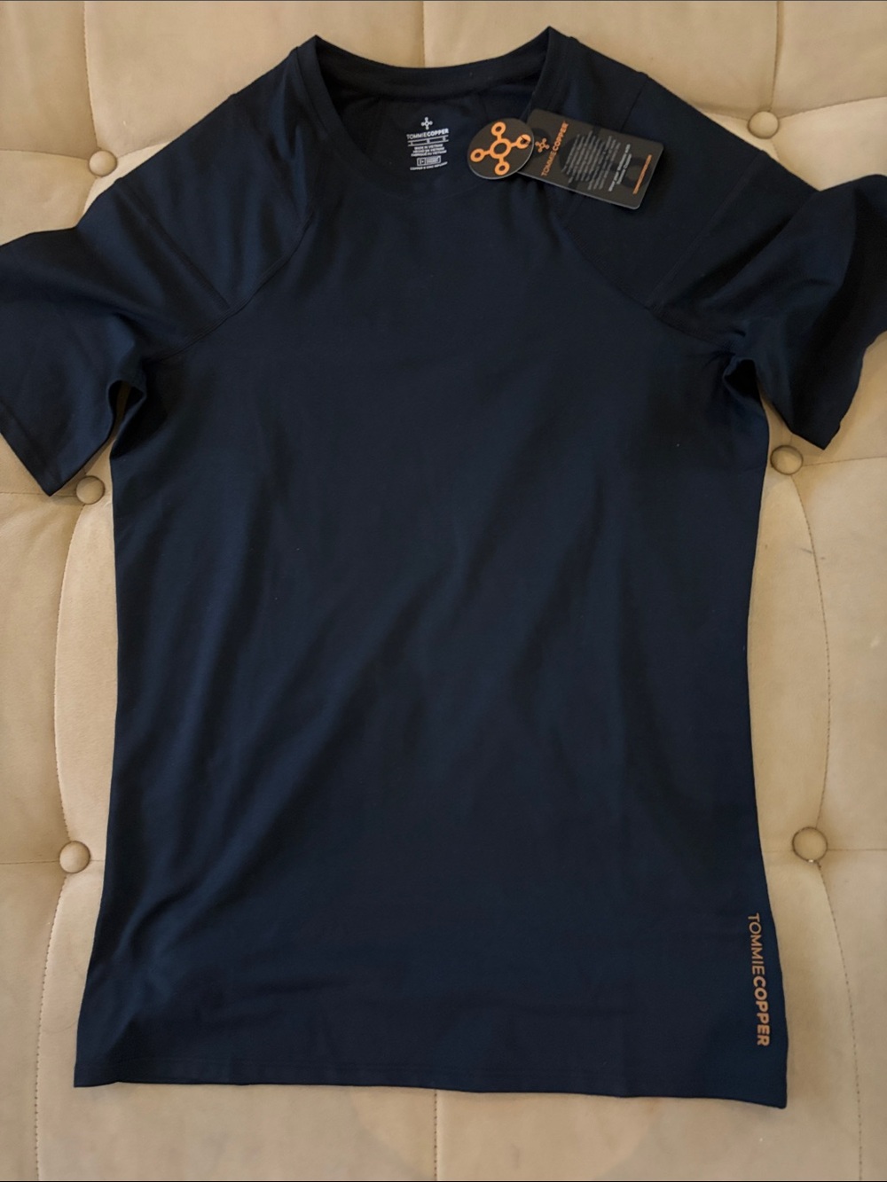 TOMMIE COPPER Men’s Black Short Sleeve Performance Tee